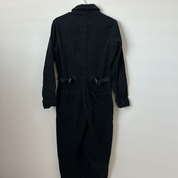 Outerknown Black Corduroy Jumpsuit‎ Size: M - Picture 6 of 12